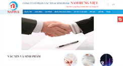 Desktop Screenshot of naviva.com.vn