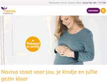 Tablet Screenshot of naviva.nl